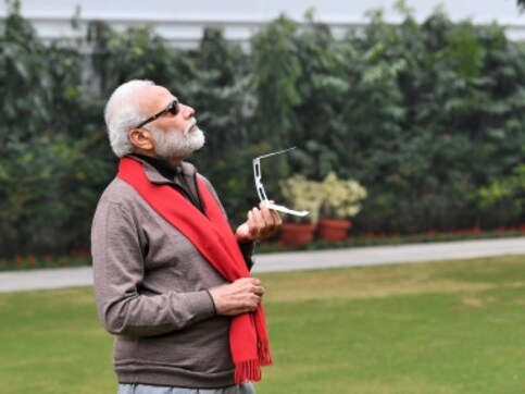 Could not see solar eclipse due to cloud cover, says Narendra Modi, manages to catch glimpse of event on live stream Could not see solar eclipse due to cloud cover, says Narendra Modi, manages to catch glimpse of event on live stream