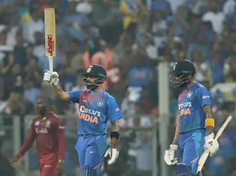 India vs West Indies: Virat Kohli, KL Rahul dazzle with bat as hosts clinch series with 67-run victory in 3rd T20I India vs West Indies: Virat Kohli, KL Rahul dazzle with bat as hosts clinch series with 67-run victory in 3rd T20I