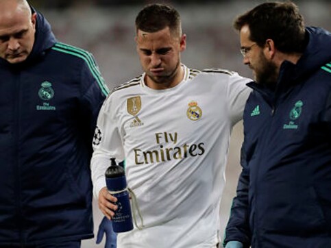 Real Madrid forward Eden Hazard has recovered well from surgery, says Belgium coach Roberto Martinez Real Madrid forward Eden Hazard has recovered well from surgery, says Belgium coach Roberto Martinez