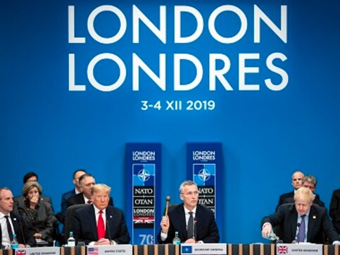 With internal squabbling, rhetoric and posturing on vivid display, what lies ahead for troubled NATO? With internal squabbling, rhetoric and posturing on vivid display, what lies ahead for troubled NATO?