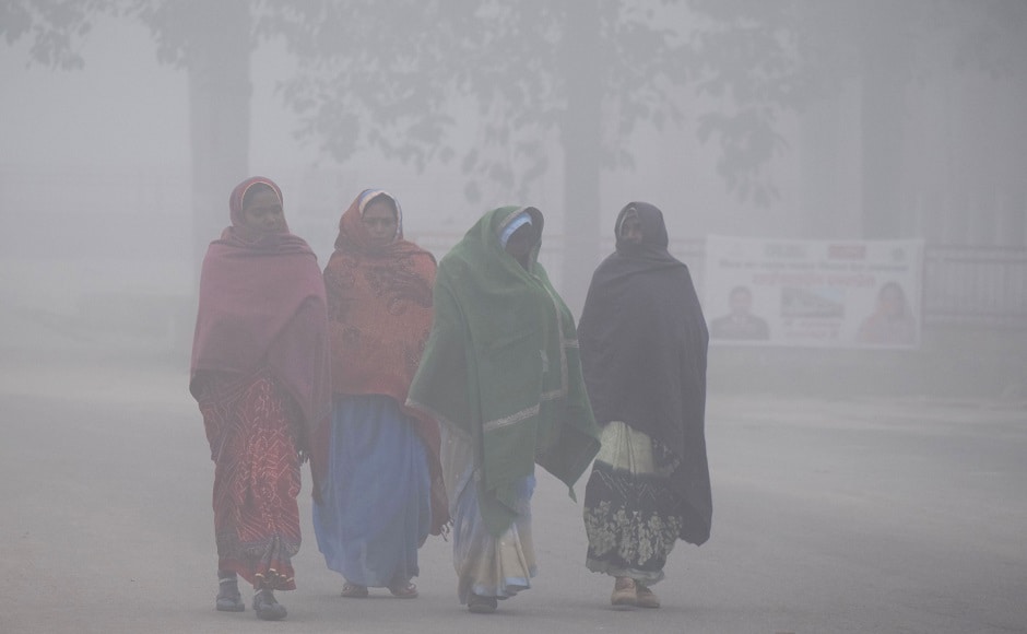 Moderate to dense fog occurred at many places with very dense fog occurring at isolated places over Uttar Pradesh, the department said. Meanwhile, schools in Haryana will remain closed on 30 and 31 December in view of the severe cold wave that has gripped the state. Seen here are women walking amid dense fog in Prayagraj. PTI Moderate to dense fog occurred at many places with very dense fog occurring at isolated places over Uttar Pradesh, the department said. Meanwhile, schools in Haryana will remain closed on 30 and 31 December in view of the severe cold wave that has gripped the state. Seen here are women walking amid dense fog in Prayagraj. PTI