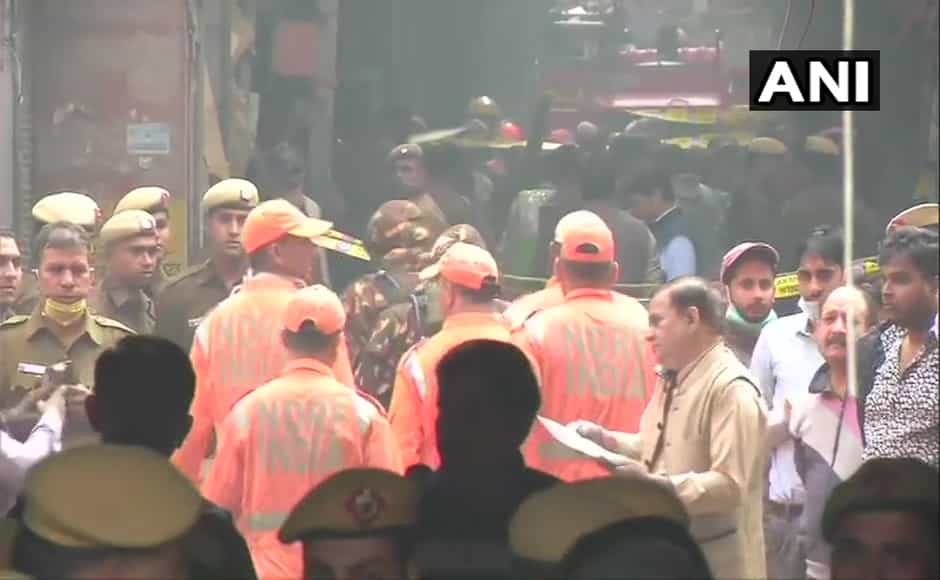 A National Disaster Response Force (NDRF) team arrived on site. Chaotic scenes were witnessed at the site of the incident with relatives and locals rushing to the area. Distraught relatives tried to locate their family members at various hospitals where the injured and dead were taken. ANI A National Disaster Response Force (NDRF) team arrived on site. Chaotic scenes were witnessed at the site of the incident with relatives and locals rushing to the area. Distraught relatives tried to locate their family members at various hospitals where the injured and dead were taken. ANI
