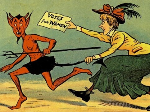 A history of women in comics: How cartoonists politicised art to fuel campaign for women's suffrage A history of women in comics: How cartoonists politicised art to fuel campaign for women's suffrage