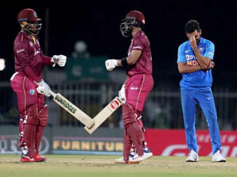 India vs West Indies: Shimron Hetmyer's belligerent knock, Shai Hope's measured ton help Windies clinch first ODI India vs West Indies: Shimron Hetmyer's belligerent knock, Shai Hope's measured ton help Windies clinch first ODI
