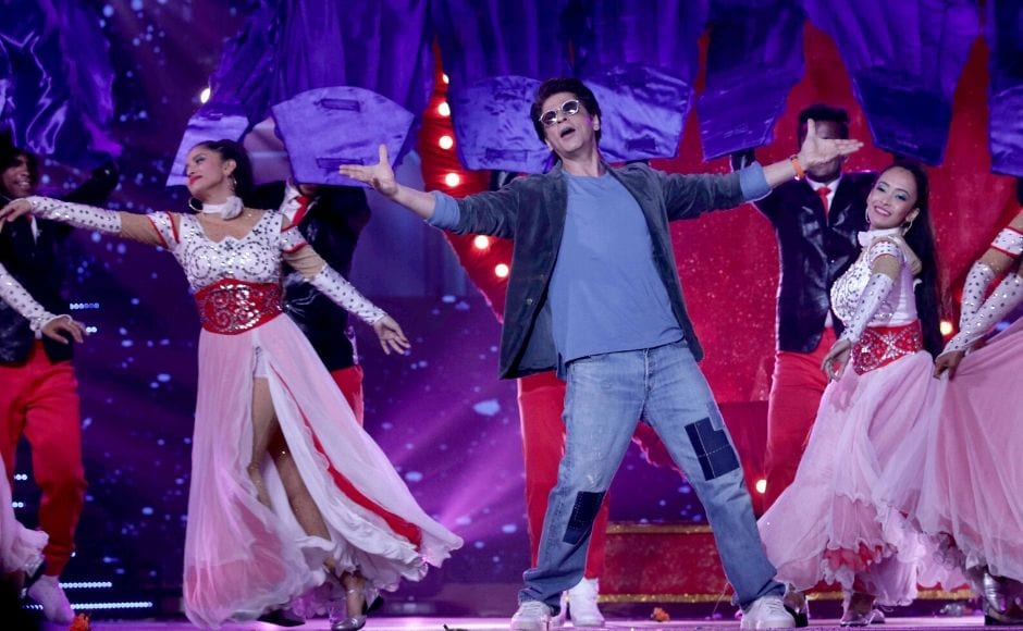 A performance by actor Shah Rukh Khan also added to the glamour of the event. Photo: Sachin Gokhale/ Firstpost A performance by actor Shah Rukh Khan also added to the glamour of the event. Photo: Sachin Gokhale/ Firstpost