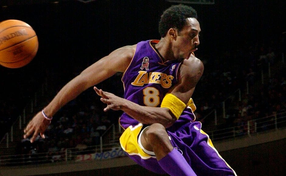 Bryant scored 33,643 career points, third-most in league history, and averaged 25 points per game, including a 60-point performance in his final game on 13 April, 2016. His 81-point game on 22 January, 2006, against the Toronto Raptors was the second-highest scoring performance in the NBA. AP Bryant scored 33,643 career points, third-most in league history, and averaged 25 points per game, including a 60-point performance in his final game on 13 April, 2016. His 81-point game on 22 January, 2006, against the Toronto Raptors was the second-highest scoring performance in the NBA. AP