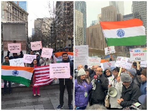 Indian-Americans hold pro-CAA rally in Chicago amid freezing temperatures, sign memorandum thanking Narendra Modi-led govt Indian-Americans hold pro-CAA rally in Chicago amid freezing temperatures, sign memorandum thanking Narendra Modi-led govt