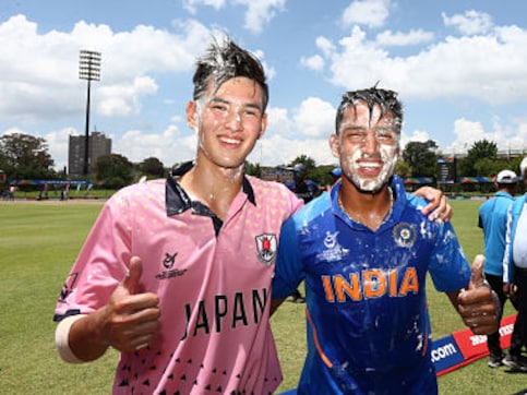 ICC U-19 World Cup 2020: India's Dhruv Jurel, Japan's Kento Dobell celebrate birthday together after defending champions rout debutants ICC U-19 World Cup 2020: India's Dhruv Jurel, Japan's Kento Dobell celebrate birthday together after defending champions rout debutants