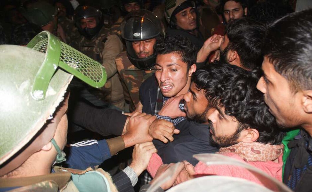 Jamia Millia vice-chancellor Najma Akhtar said that the police personnel just watched as the man brandished the pistol and 'shot our student', however, the Delhi Police denied the charge, saying it couldn't react as everything happened on a Jamia Millia vice-chancellor Najma Akhtar said that the police personnel just watched as the man brandished the pistol and 'shot our student', however, the Delhi Police denied the charge, saying it couldn't react as everything happened on a