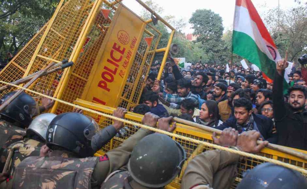 A youth had fired at protesters, injuring a Jamia Millia Islamia student, before walking away while waving the firearm above his head and shouting 'yeh lo aazadi', amid heavy police presence. Mohammad Meharban A youth had fired at protesters, injuring a Jamia Millia Islamia student, before walking away while waving the firearm above his head and shouting 'yeh lo aazadi', amid heavy police presence. Mohammad Meharban