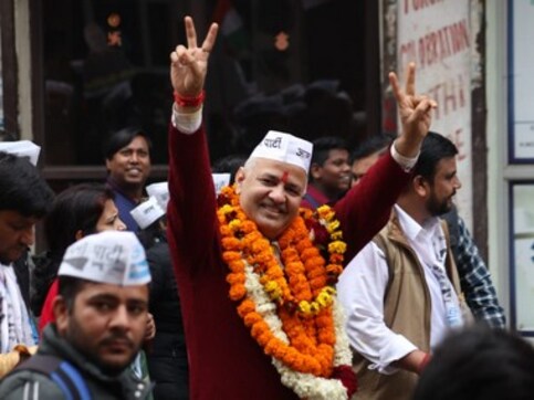Delhi Assembly polls: AAP's Manish Sisodia files nomination from Patparganj; Nitin Tyagi and 11 other candidates also enter fray Delhi Assembly polls: AAP's Manish Sisodia files nomination from Patparganj; Nitin Tyagi and 11 other candidates also enter fray