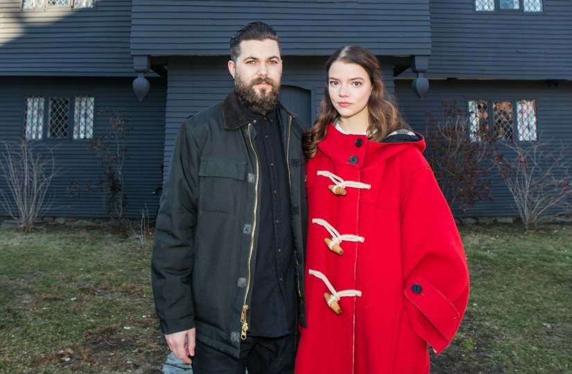 Robert Eggers and The Witch star Anya Taylor-Joy. A24