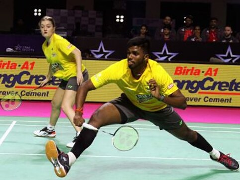 PBL 2020: Satwiksairaj Rankireddy, Jessica Pugh win mixed doubles match-up to send Chennai Superstarz into semi-finals PBL 2020: Satwiksairaj Rankireddy, Jessica Pugh win mixed doubles match-up to send Chennai Superstarz into semi-finals