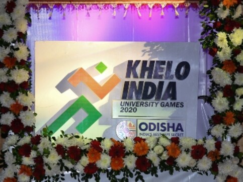 Odisha Chief Minister Naveen Patnaik, Sports Minister Kiren Rijiju launch inaugural Khelo India University Games in Bhubaneswar Odisha Chief Minister Naveen Patnaik, Sports Minister Kiren Rijiju launch inaugural Khelo India University Games in Bhubaneswar