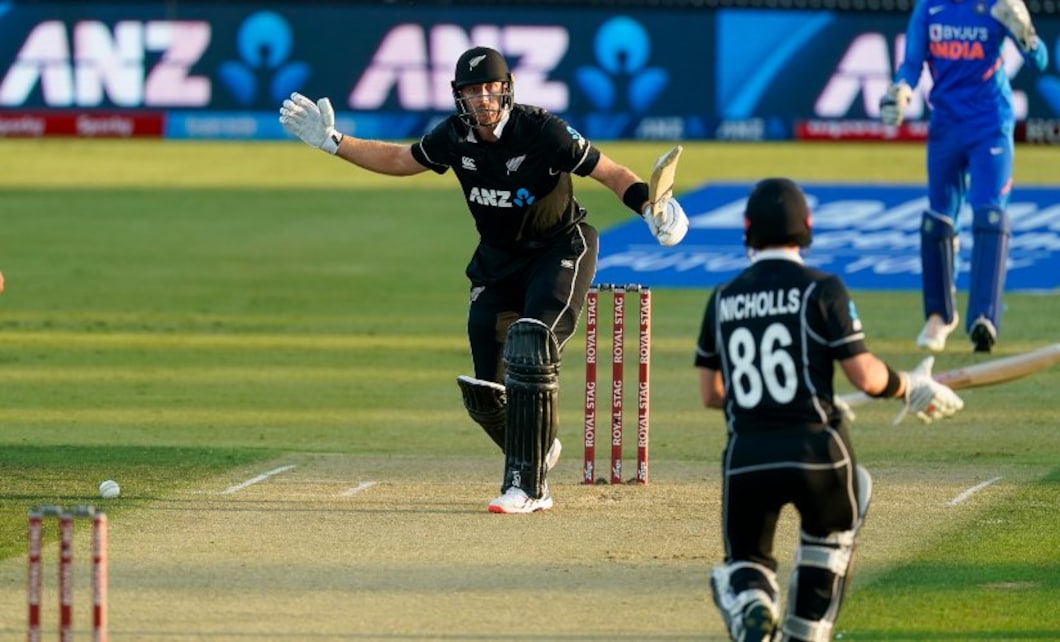 New Zealand's Martin Guptill scored a quickfire 66 off just 46 balls in the third ODI between India and New Zealand. AP New Zealand's Martin Guptill scored a quickfire 66 off just 46 balls in the third ODI between India and New Zealand. AP
