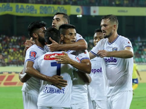 ISL 2019-20: Chennaiyin FC edge closer to play-offs spot after 6-3 win over Kerala Blasters FC in goalfest ISL 2019-20: Chennaiyin FC edge closer to play-offs spot after 6-3 win over Kerala Blasters FC in goalfest