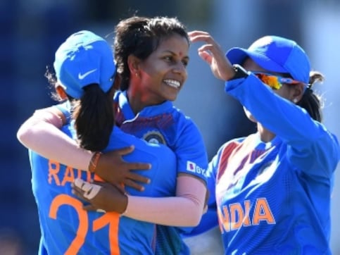 ICC Women's T20 World Cup 2020: Radha Yadav's four-for, Shafali Verma's 47 highlight India's seven-wicket win over Sri Lanka ICC Women's T20 World Cup 2020: Radha Yadav's four-for, Shafali Verma's 47 highlight India's seven-wicket win over Sri Lanka