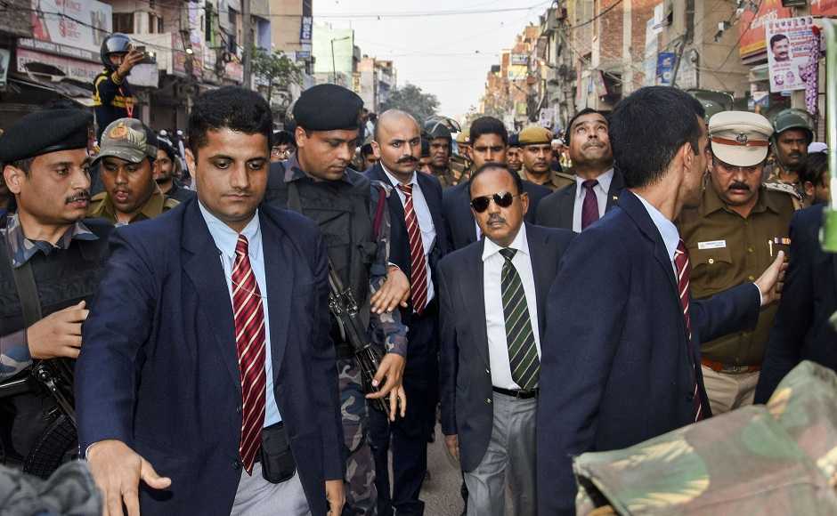 On Wednesday, National Security Advisor Ajit Doval visited sensitive areas like Jaffrabad and Seelampur. This was his second visit, after the first on Tuesday with Delhi Police Commissioner Amulya Patnaik and newly appointed special Commissioner SN Shrivastava and other senior officers. Doval was charged with reigning in the violence after the Delhi Police came under severe criticism for failing to do so. PTI On Wednesday, National Security Advisor Ajit Doval visited sensitive areas like Jaffrabad and Seelampur. This was his second visit, after the first on Tuesday with Delhi Police Commissioner Amulya Patnaik and newly appointed special Commissioner SN Shrivastava and other senior officers. Doval was charged with reigning in the violence after the Delhi Police came under severe criticism for failing to do so. PTI