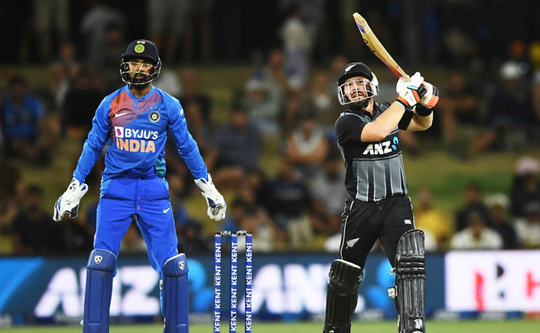 Tim Seifert played the best knock by a New Zealander in the series as he smashed 50 off just 30 balls before being caught off Navdeep Saini. His departure, in fact, opened gates for India. AP Tim Seifert played the best knock by a New Zealander in the series as he smashed 50 off just 30 balls before being caught off Navdeep Saini. His departure, in fact, opened gates for India. AP