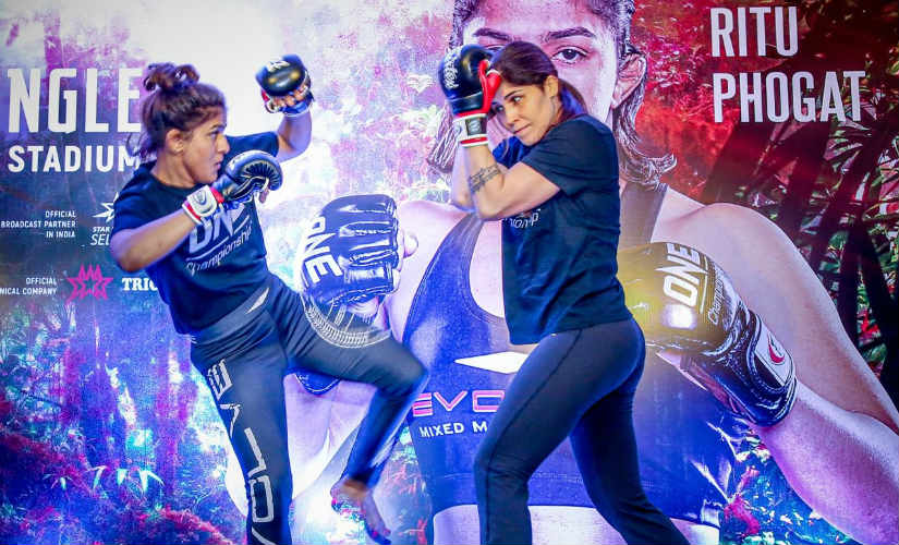 Strike force and wrestling basics on her side, Ritu Phogat aims for first-round knockout in her second MMA bout