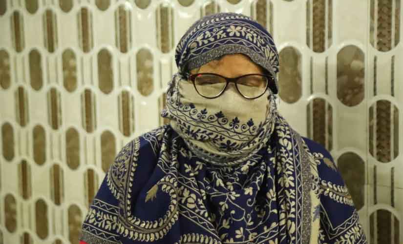 One of the sex workers at GB Road who interacted with Firstpost but didn’t want to be identified. Debobrat Ghose/Firstpost