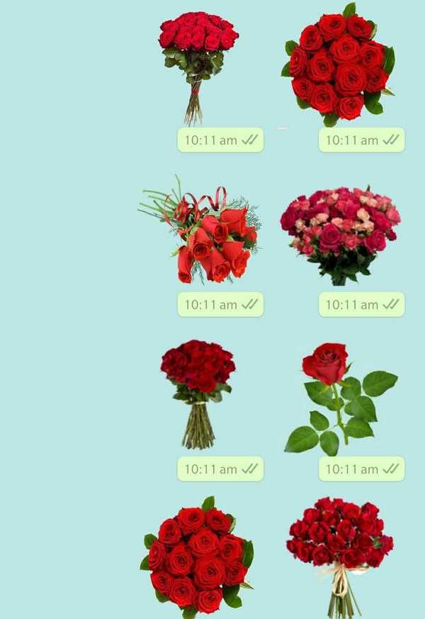 Rose day WhatsApp stickers
