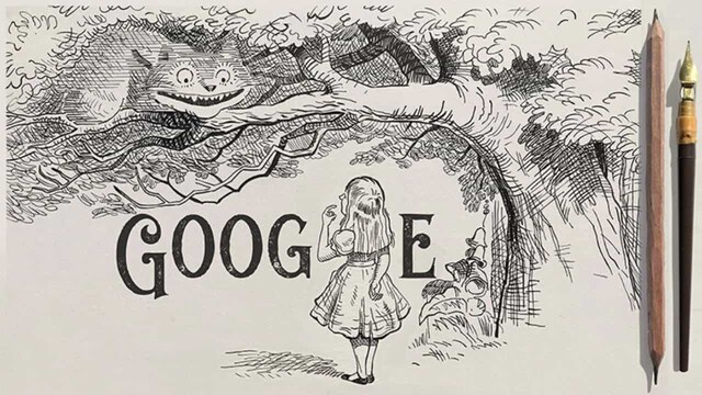 John Tenniel, the illustrator for 'Alice in Wonderland', celebrated in today's Google doodle John Tenniel, the illustrator for 'Alice in Wonderland', celebrated in today's Google doodle