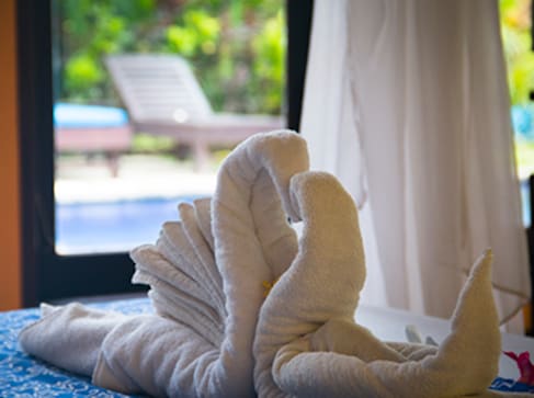 Towels that offer hotel-like luxury Towels that offer hotel-like luxury