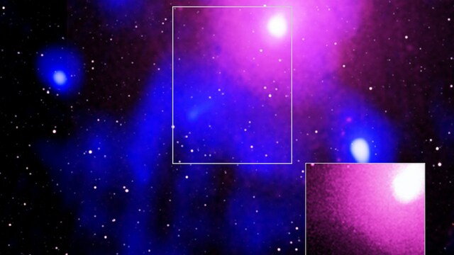 Black hole explosion, 390 mn light years away, carves out crater from surrounding hot gas Black hole explosion, 390 mn light years away, carves out crater from surrounding hot gas