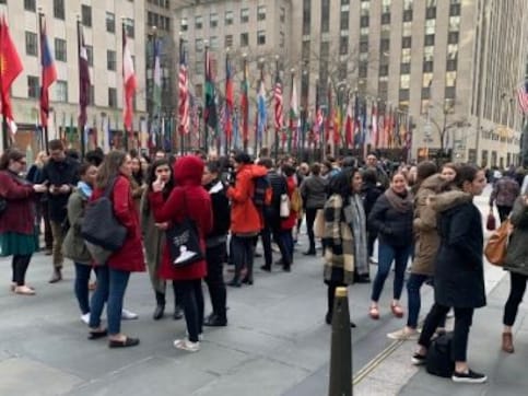 Hachette employees stage walkout to protest Woody Allen memoir: 'Stand in solidarity with Ronan and Dylan Farrow' Hachette employees stage walkout to protest Woody Allen memoir: 'Stand in solidarity with Ronan and Dylan Farrow'