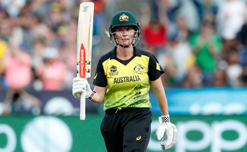 Beth Mooney also followed Alyssa Healy in registering a fifty. Australia went onto to score 184-4 after 20 overs. AP Beth Mooney also followed Alyssa Healy in registering a fifty. Australia went onto to score 184-4 after 20 overs. AP