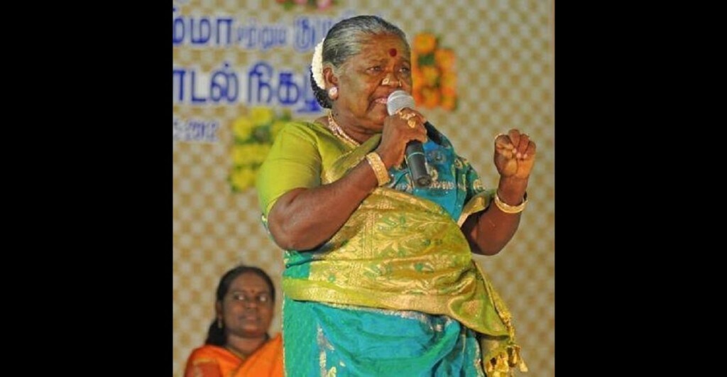 Paravai Muniyamma, veteran Tamil folk singer and actress, passes away at 83 due to age-related illness