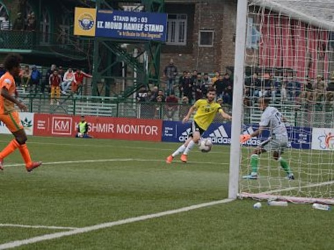 I-League 2019-20: Danish Farooq's header seals narrow victory for Real Kashmir over Neroca FC I-League 2019-20: Danish Farooq's header seals narrow victory for Real Kashmir over Neroca FC