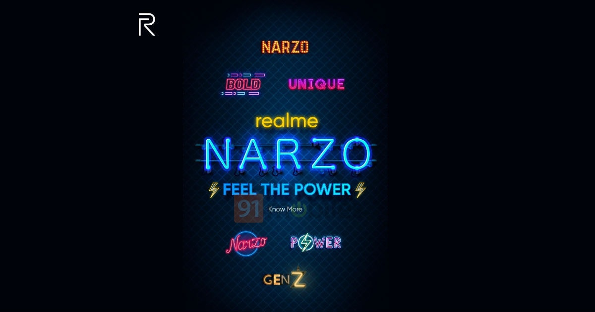 Narzo poster. Image: 91 Mobiles