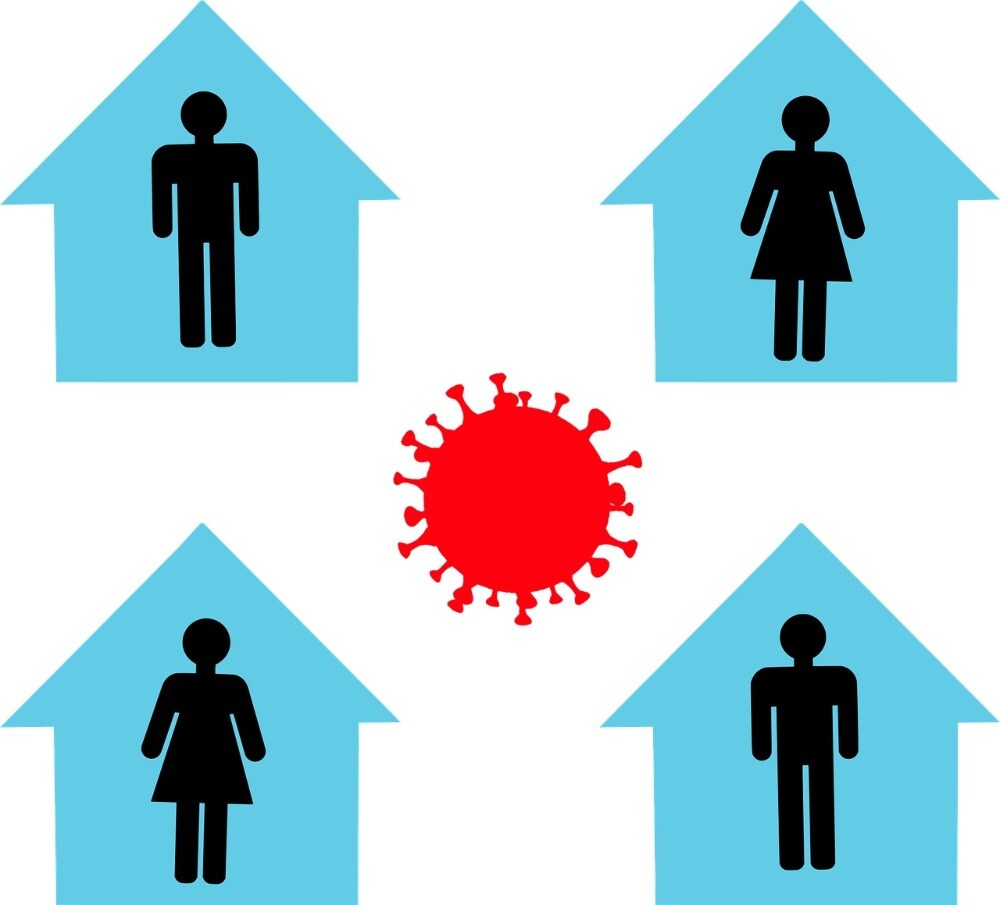 Social distancing oneself will help to stop the spread of coronavirus.