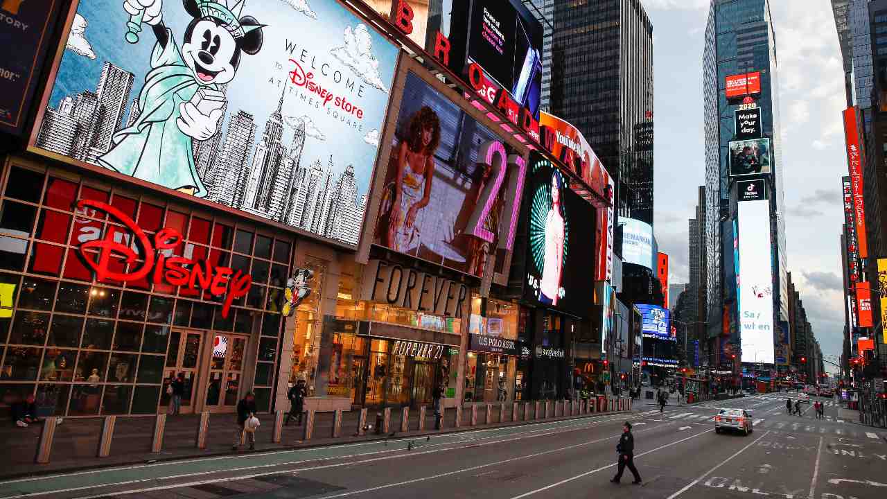 The usually overcrowded Times Square is now deserted as the USA faces the highest number of coronavirus infection cases in the world. The country is under lockdown as the COVID-19 continues to spread. Image credit: AP Photo/John Minchillo, File The usually overcrowded Times Square is now deserted as the USA faces the highest number of coronavirus infection cases in the world. The country is under lockdown as the COVID-19 continues to spread. Image credit: AP Photo/John Minchillo, File