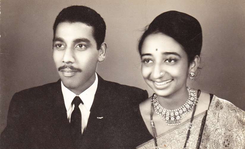 Damayanti's husband, Flight-Lieutenant Vijay Tambay, was lost in action in the 1971 war. Image courtesy: Shirish Nadkarni