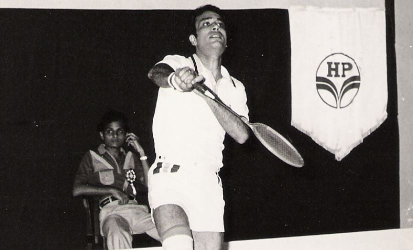 Past Masters of Indian Badminton: Dinesh Khanna – games ultimate returning machine