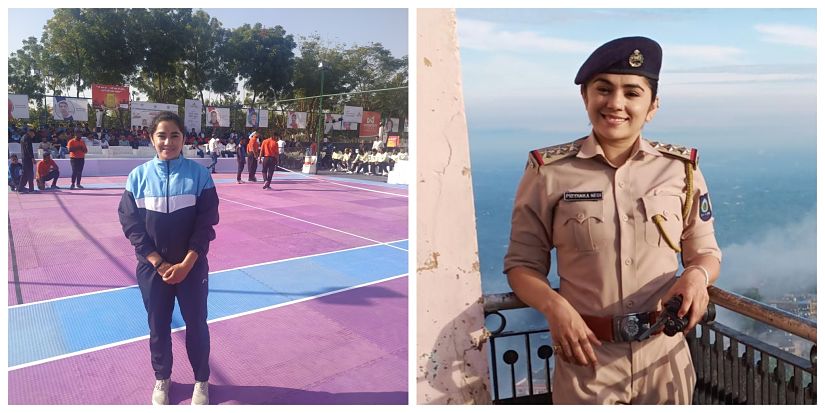 Priyanka Negi has been performing the role of both a player and inspector for four years now.