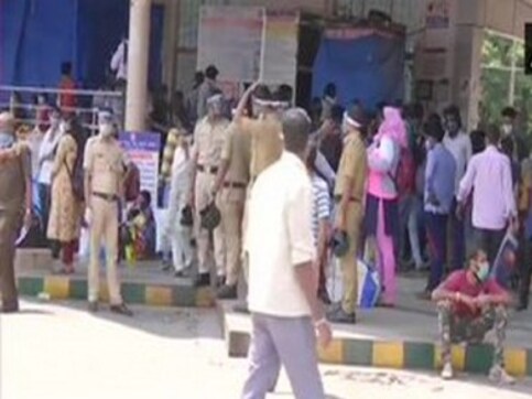 Migrant workers hoping to leave Bengaluru for homes, forced to pay double and triple price for bus tickets as KSRTC hikes fares Migrant workers hoping to leave Bengaluru for homes, forced to pay double and triple price for bus tickets as KSRTC hikes fares