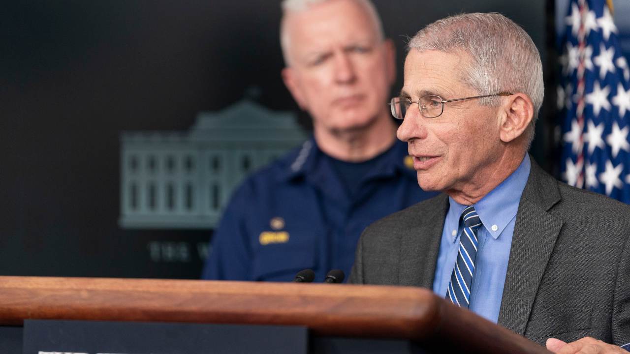 Dr. Anthony S. Fauci, Director of the National Institute of Allergy and Infectious Diseases, and a member of the White House Coronavirus Task Force delivers remarks at a coronavirus (COVID-19) update. Image credit: Flickr/Shealah Craighead