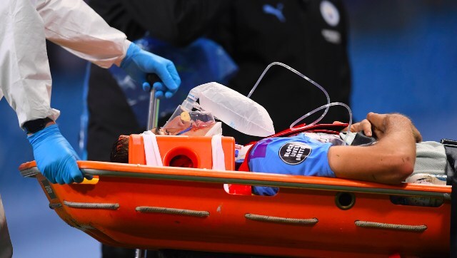 Premier League: Injured Manchester City star Eric Garcia released from hospital after collision with teammate in Arsenal win Premier League: Injured Manchester City star Eric Garcia released from hospital after collision with teammate in Arsenal win