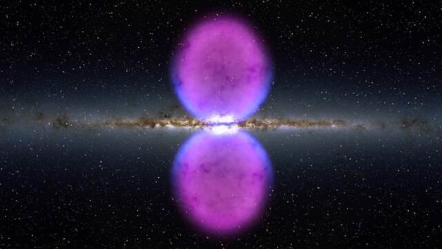 Milky Way's giant gas-filled Fermi bubbles imaged in visible light for the first time Milky Way's giant gas-filled Fermi bubbles imaged in visible light for the first time