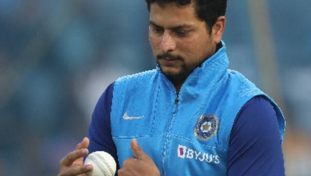 Kuldeep Yadav trying to avoid habit of applying saliva on ball, says he bowls at nets for four hours regularly Kuldeep Yadav trying to avoid habit of applying saliva on ball, says he bowls at nets for four hours regularly