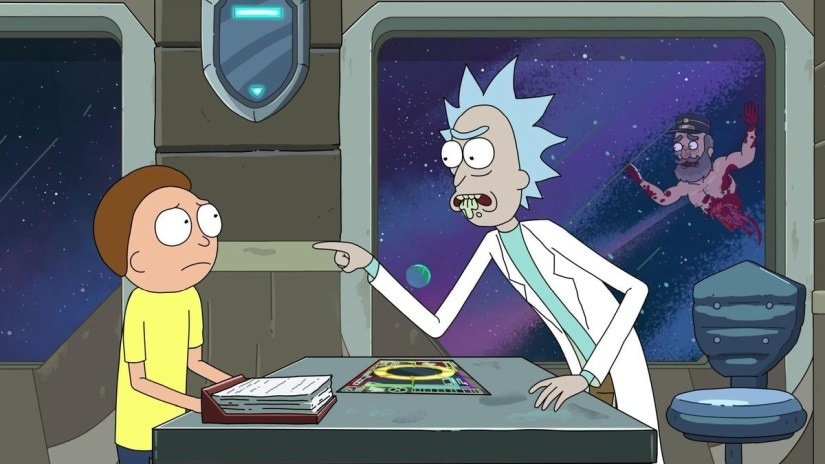 Still from Never Ricking Morty