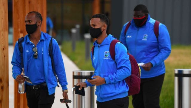 England vs West Indies: Windies touring party arrives in Manchester, to be quarantined and tested again for COVID-19 England vs West Indies: Windies touring party arrives in Manchester, to be quarantined and tested again for COVID-19