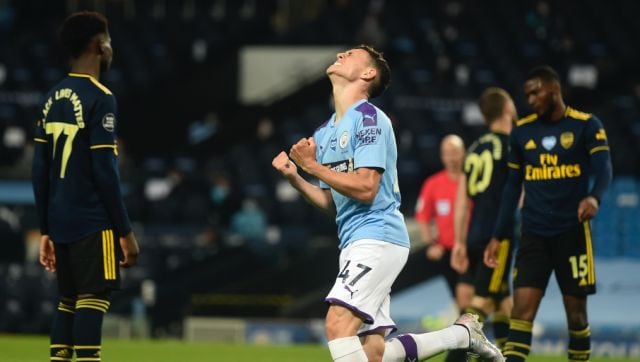 Premier League: David Luiz sent off as Manchester City outclass Arsenal; Sheffield United denied by technology Premier League: David Luiz sent off as Manchester City outclass Arsenal; Sheffield United denied by technology