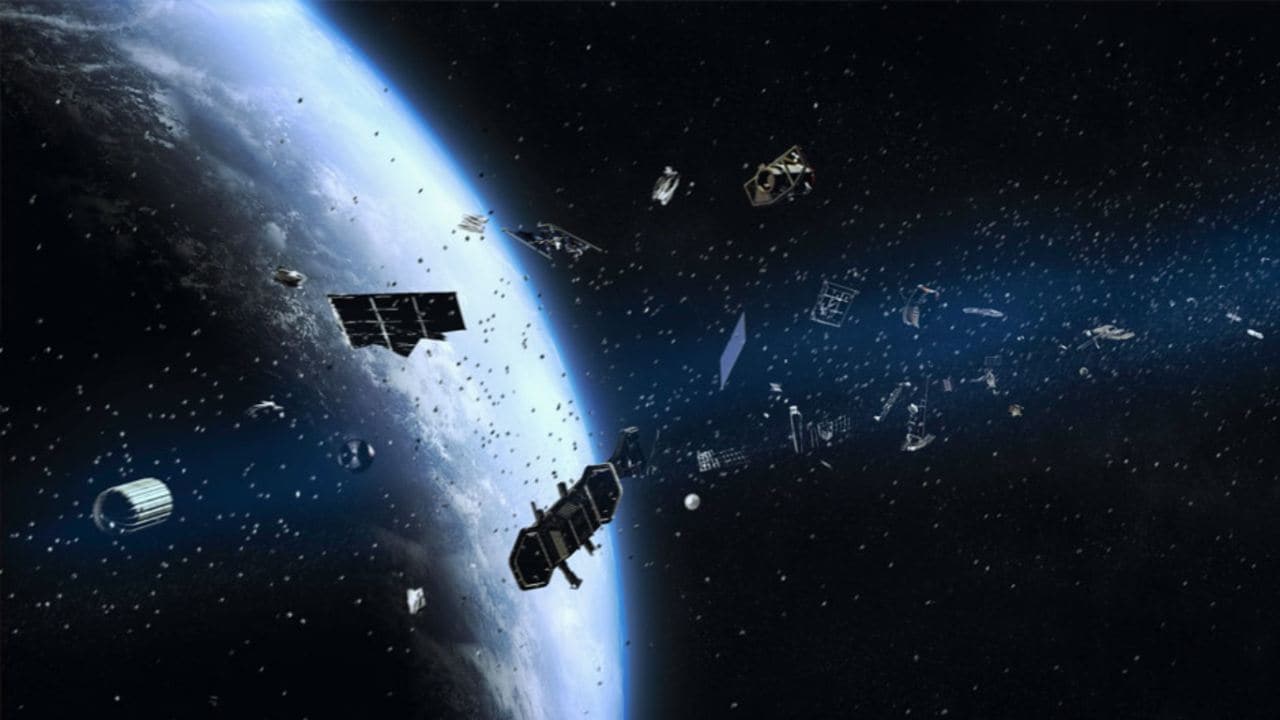 The rising amount of debris is a cause for concern as the man-made objects orbiting the Earth can lead to dangerous collisions with space vehicles. Image credit: University of Miami