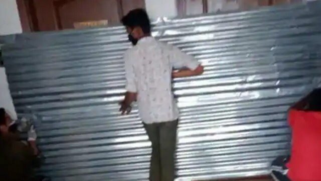 COVID-19 outbreak: Bengaluru civic body faces flak for sealing two flats with tin sheets to ensure home quarantine COVID-19 outbreak: Bengaluru civic body faces flak for sealing two flats with tin sheets to ensure home quarantine