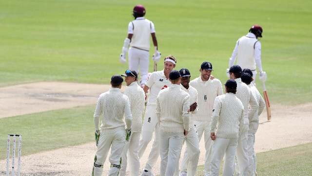 England vs West Indies: Stuart Broad shines with 10-wicket haul as hosts thump Windies to complete series win England vs West Indies: Stuart Broad shines with 10-wicket haul as hosts thump Windies to complete series win